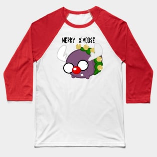 Merry X-Moose Baseball T-Shirt